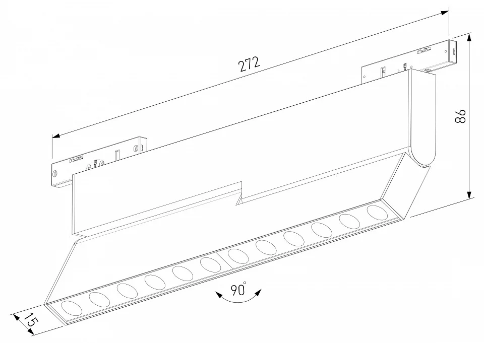 Накладной светильник Elektrostandard Mini Magnetic a067280 3_ELK_a067280.webp big