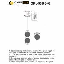 Подвесной светильник Omnilux Pancone OML-52506-02 2_OM_OML-52506-02.webp small