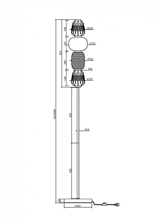 Торшер Maytoni Pattern MOD267FL-L32CH3K 2_MY_MOD267FL-L32CH3K.webp big