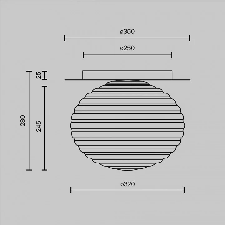 Накладной светильник Maytoni Reels MOD268CL-01B 2_MY_MOD268CL-01B.webp big
