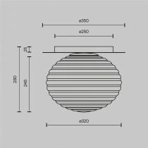 Накладной светильник Maytoni Reels MOD268CL-01B 2_MY_MOD268CL-01B.webp small