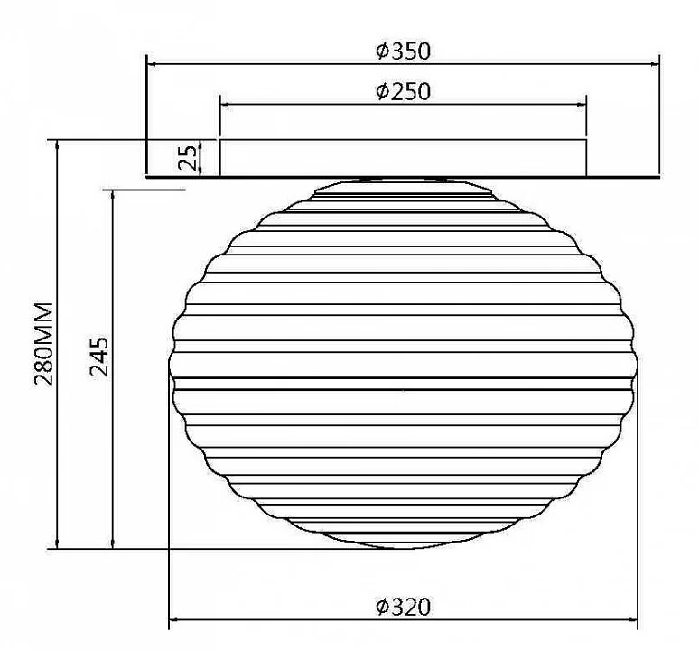 Накладной светильник Maytoni Reels MOD268CL-01G 2_MY_MOD268CL-01G.webp big