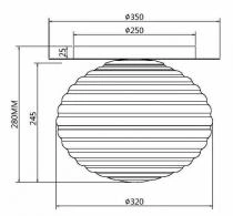 Накладной светильник Maytoni Reels MOD268CL-01G 2_MY_MOD268CL-01G.webp small