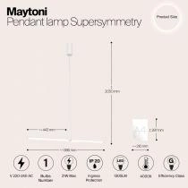 Подвесной светильник Maytoni Supersymmetry P096PL-L11WK1 3_MY_P096PL-L11WK1.webp small
