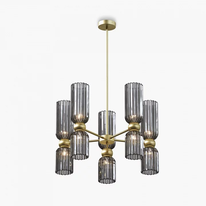 Люстра на штанге Maytoni Antic MOD302PL-10GR 1_MY_MOD302PL-10GR.webp big