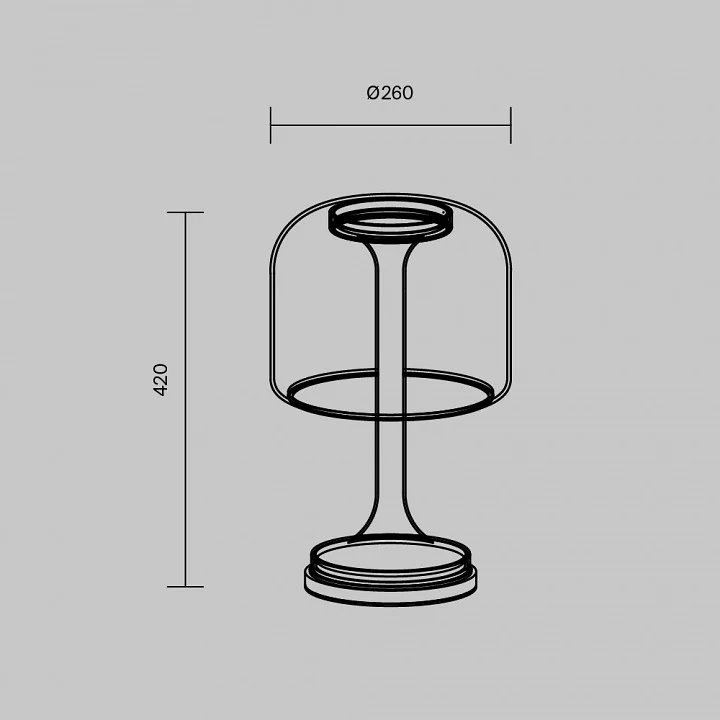 Настольная лампа декоративная Maytoni Spirito MOD286TL-L18B3K 3_MY_MOD286TL-L18B3K.webp big