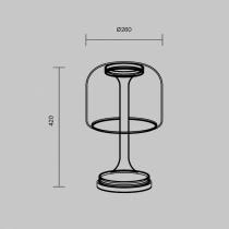 Настольная лампа декоративная Maytoni Spirito MOD286TL-L18B3K 3_MY_MOD286TL-L18B3K.webp small