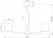 Подвесная люстра Eurosvet Amaretto 60155/8 хром 4_EV_a065003.webp small