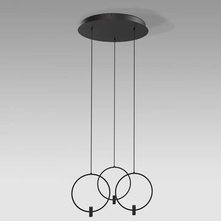 Подвесной светильник Eurosvet Layla 50257/3 LED черный 0_EV_a065627.webp big