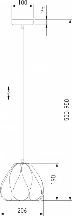 Подвесной светильник Eurosvet Sinki 30187/1 белый 5_EV_a065723.webp big
