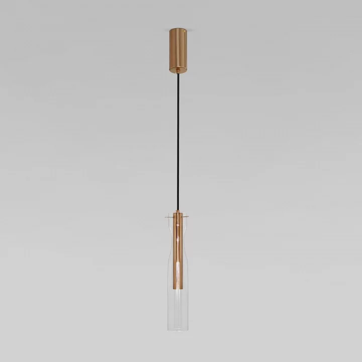 Подвесной светильник Eurosvet Swan 50254/1 LED латунь 1_EV_a063278.webp big