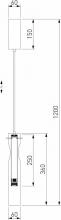 Подвесной светильник Eurosvet Swan 50254/1 LED графит 3_EV_a063279.webp small