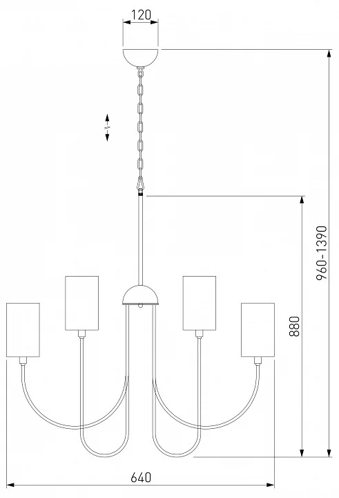 Подвесная люстра Eurosvet Abbey 60164/6 черный 3_EV_a065746.webp big