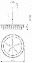 Люстра на штанге Eurosvet Sophie 60165/6 латунь 3_EV_a065754.webp small