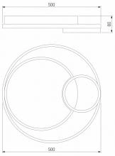Накладной светильник Eurosvet Jeremy 90254/1 черный 11_EV_a057128.webp small