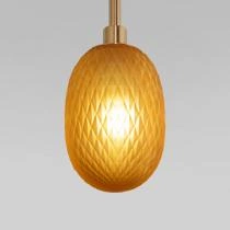 Подвесная люстра Eurosvet Pineapple 50266 дымчатый/прозрачный/янтарный 3_EV_a066528.webp small