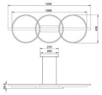 Подвесной светильник Arte Lamp Fluido A3913SP-24BK 2_AR_A3913SP-24BK.webp small