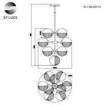 Люстра на штанге ST-Luce Todo SL1184.403.13 4_SL1184.403.13.webp small