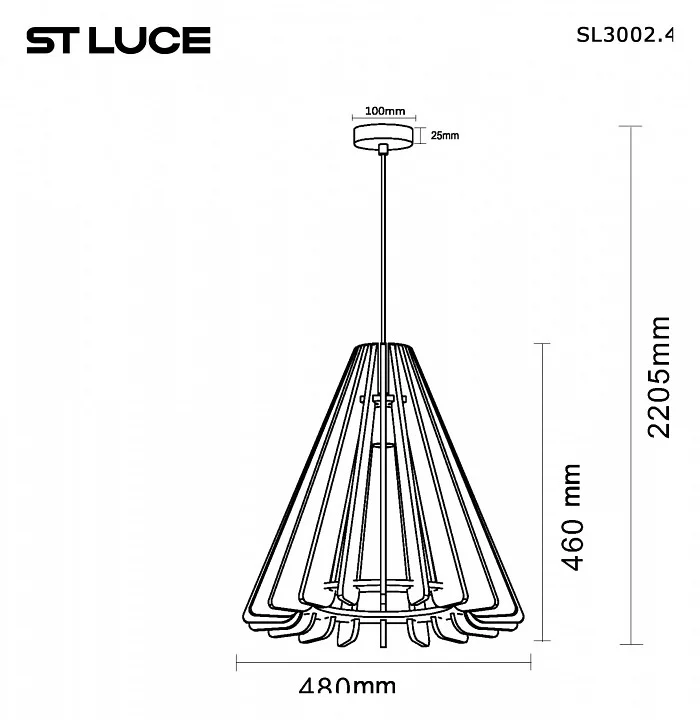 Подвесной светильник ST-Luce Sentito SL3002.403.01 4_SL3002.403.01.webp big