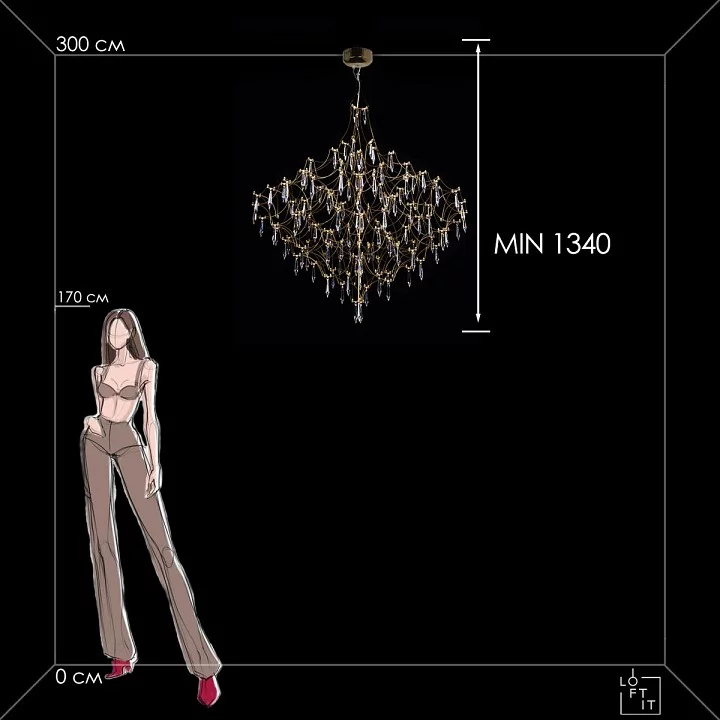 Подвесная люстра Loft it Mira 10259/1000 Gold Asfour 5_LF_10259_1000_Gold_Asfour.webp big
