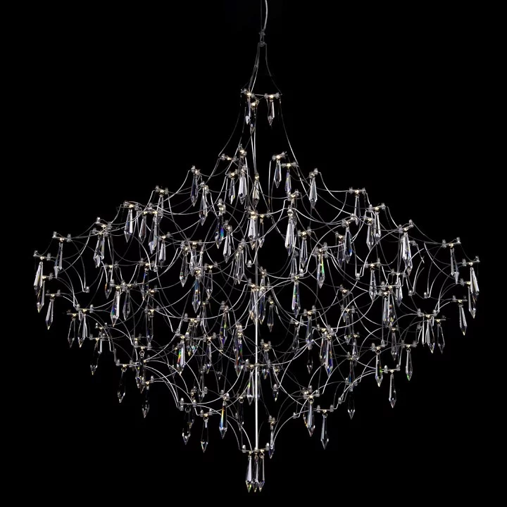 Подвесная люстра Loft it Mira 10259/1000 Silver Asfour 0_LF_10259_1000_Silver_Asfour.webp big
