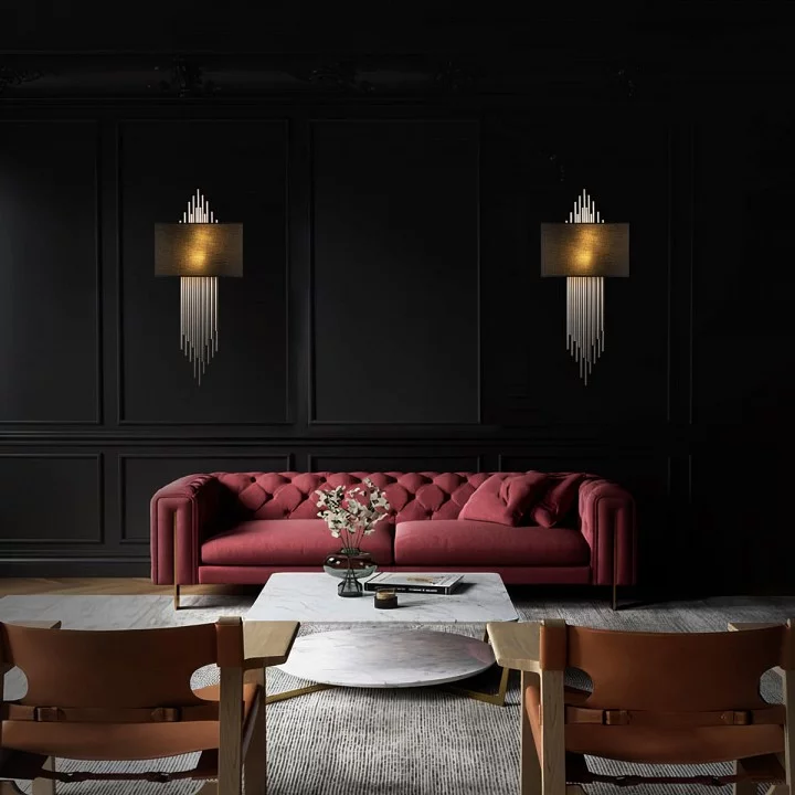 Накладной светильник Loft it Elegio 10107 Silver black 4_LF_10107_Silver_black.webp big