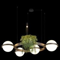 Подвесная люстра Loft it Jardin 10121/4 Dark grey 3_LF_10121_4_Dark_grey.webp small