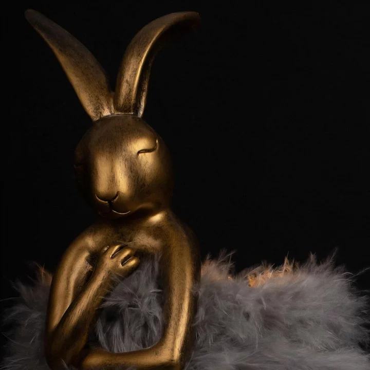 Настольная лампа декоративная Loft it Lapine 10315/B Grey fluff 5_LF_10315_B_Grey_fluff.webp big