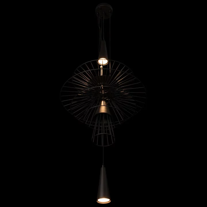 Подвесной светильник Loft it Star 10141/400 Black 4_LF_10141_400_Black.webp big