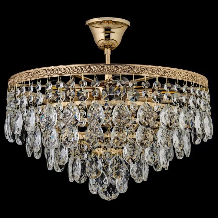 Люстра на штанге Arti Lampadari Castellana Gold Castellana E 1.3.38.608 G 1_AL_Castellana_E_1.3.38.608_G.webp big