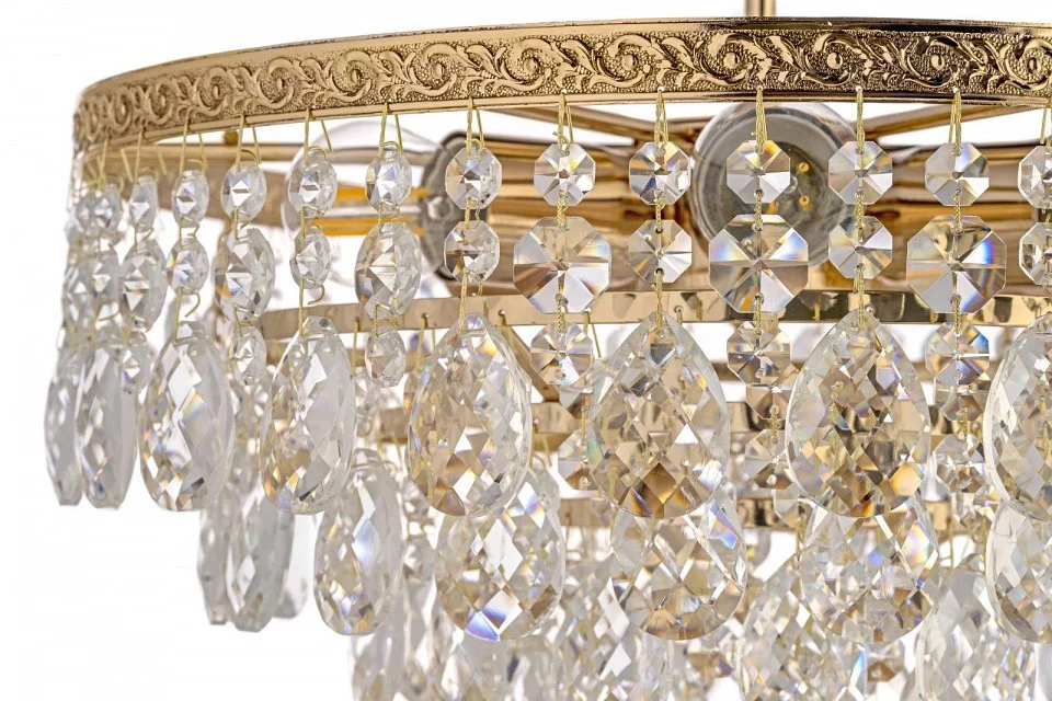 Люстра на штанге Arti Lampadari Castellana Gold Castellana E 1.3.38.608 G 3_AL_Castellana_E_1.3.38.608_G.webp big