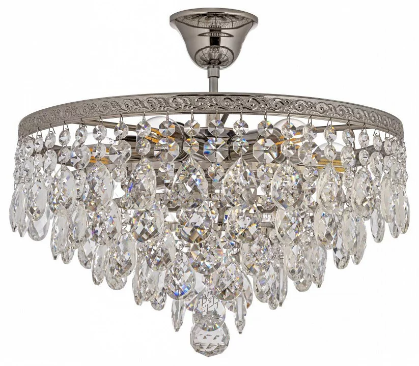 Люстра на штанге Arti Lampadari Castellana Nickel Castellana E 1.3.38.608 N 0_AL_Castellana_E_1.3.38.608_N.webp big