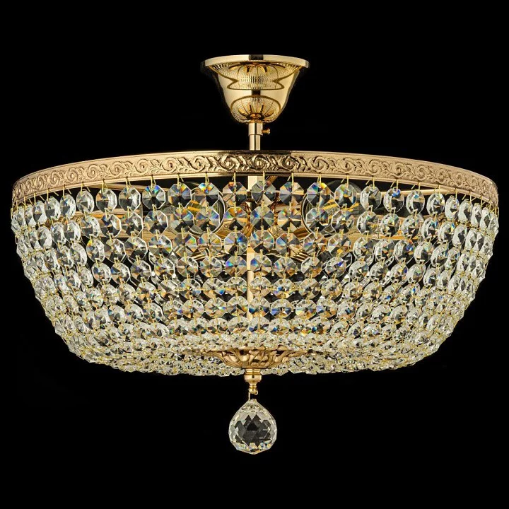 Люстра на штанге Arti Lampadari Castellana Gold Castellana E 1.3.40.501 G 1_AL_Castellana_E_1.3.40.501_G.webp big