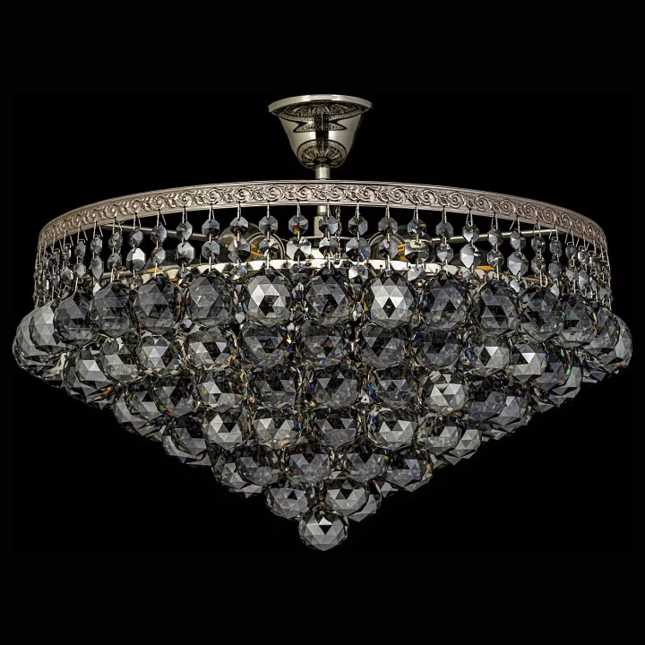 Люстра на штанге Arti Lampadari Castellana Nickel Castellana E 1.3.46.607 N 1_AL_Castellana_E_1.3.46.607_N.webp big