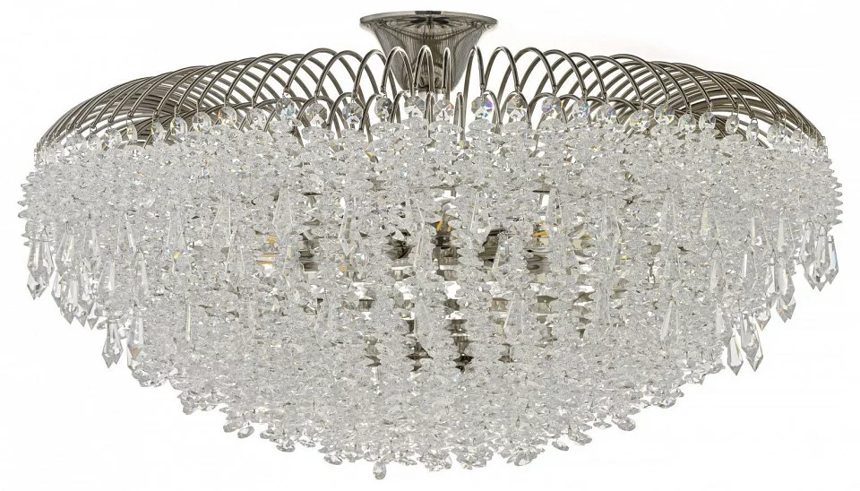 Люстра на штанге Arti Lampadari Delia Nickel Delia E 1.3.60.105 N 0_AL_Delia_E_1.3.60.105_N.webp big