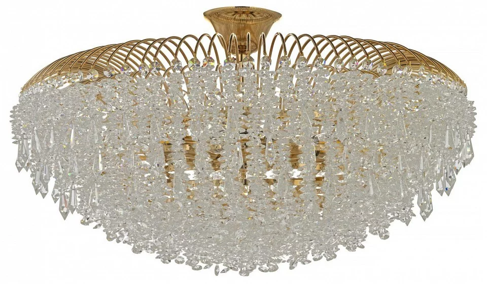 Люстра на штанге Arti Lampadari Delia Gold Delia E 1.3.80.105 G 0_AL_Delia_E_1.3.80.105_G.webp big