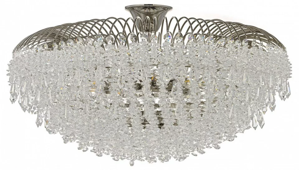 Люстра на штанге Arti Lampadari Delia Nickel Delia E 1.3.80.105 N 0_AL_Delia_E_1.3.80.105_N.webp big