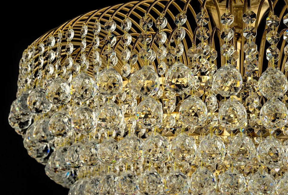 Люстра на штанге Arti Lampadari Empoli Gold Empoli E 1.2.60.100 G 2_AL_Empoli_E_1.2.60.100_G.webp big