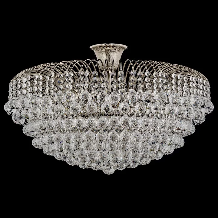 Люстра на штанге Arti Lampadari Empoli Nickel Empoli E 1.2.60.100 N 1_AL_Empoli_E_1.2.60.100_N.webp big