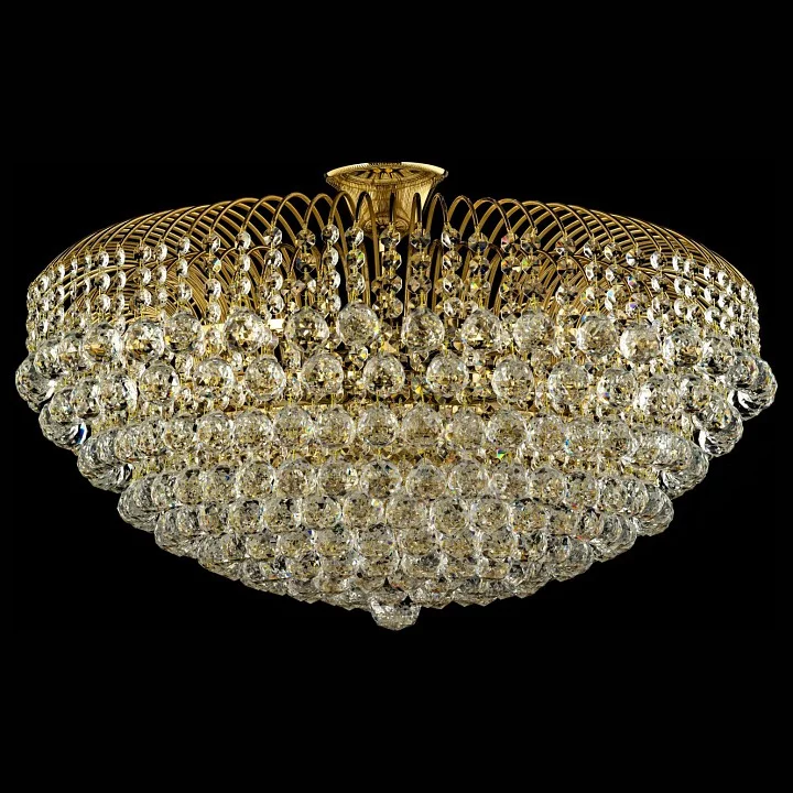 Люстра на штанге Arti Lampadari Empoli Gold Empoli E 1.2.80.100 G 1_AL_Empoli_E_1.2.80.100_G.webp big