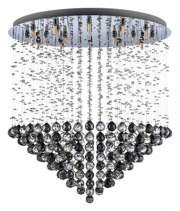 Люстра на штанге Arti Lampadari Flusso Nickel Flusso H 1.4.80.517 N 0_AL_Flusso_H_1.4.80.517_N.webp big