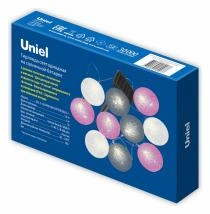 Гирлянда на солнечных батареях Uniel COTTON BALLS-1 UL-00011593 7_UL_UL-00011593.webp small