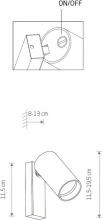 Бра Nowodvorski Mono 7840 1_NVD_7840.webp small