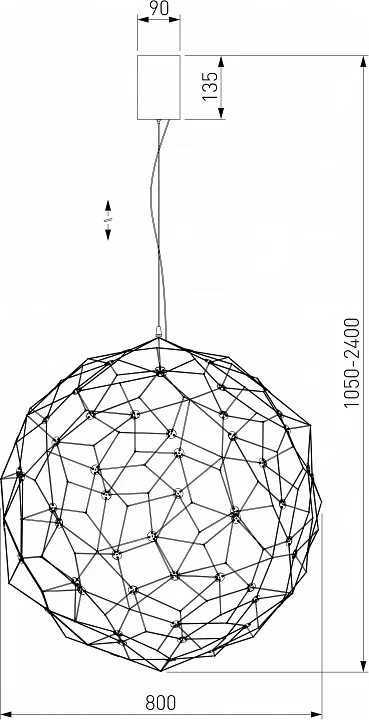 Подвесной светильник Bogates Alioth 452/1 3_EV_a065008.webp big