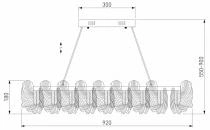 Подвесной светильник Bogates Farfalla 90376/1 3_EV_a065731.webp small