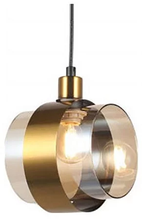 Подвесной светильник Imex MD.51891 MD.51891-1-P-BK+GBR 0_IMX_MD.51891-1-P-BK_GBR.webp big