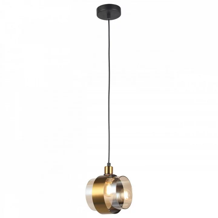 Подвесной светильник Imex MD.51891 MD.51891-1-P-BK+GBR 1_IMX_MD.51891-1-P-BK_GBR.webp big