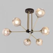 Люстра на штанге Imex MD.5299 MD.5299-6-S-AB+BK 1_IMX_MD.5299-6-S-AB_BK.webp small