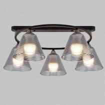 Потолочная люстра Imex MD.5948 MD.5948-5-S-BK+AB 1_IMX_MD.5948-5-S-BK_AB.webp small