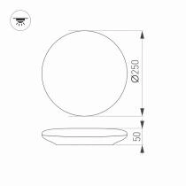 Накладной светильник Arlight CL-FRISBEE 030110 4_ARLT_030110.webp small